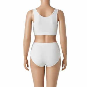 ชุดชั้นในไซส์ใหญ่ ผ้าสแปนเด็กซ์ผสมโพลีเอสเตอร์ ระบายอากาศได้ดี ยืดหยุ่นสูง สวมใส่สบาย ควบคุมความชื้น เหมาะสำหรับใส่ทุกวัน ขายส่ง ส่งออกทั่วโลก - Product Image 3