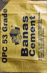 Sac en plastique de 50kg de sac de ciment tissé par pp pour l'approvisionnement d'usine d'emballage de construction - Product Image 6