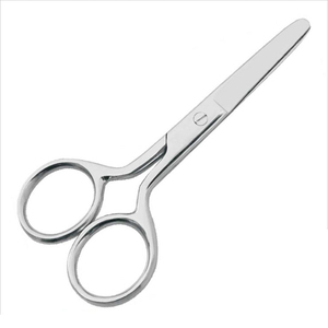 Nouvelle manucure printemps Action broderie meilleures offres ciseaux Extra Top vente courbe cuticule Micro ciseaux pour la coupe des sourcils vison - Product Image 3