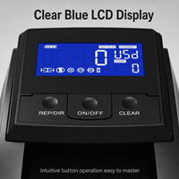 Contador de Dinero SEMTOM con Detector de Billetes Falsos UV MG IR RGB para USD, EUR y PKR