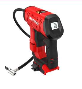 Gonfleur sans fil V20 pour pneus et ballons, haute pression 150 PSI, manomètre numérique en plastique, faible bruit - Product Image 1