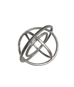 งานประติมากรรมอะลูมิเนียมสีทอง ดีไซน์ต้นไม้สุดอลังการ ผลิตด้วยมือ สไตล์โมเดิร์น เหมาะสำหรับตกแต่งร้านกาแฟและโรงแรม ทนทาน สวยงาม ใช้ตกแต่งบ้านได้ - Product Image 2