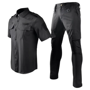 Ensemble d'uniformes de sécurité en deux pièces pour le travail en plein air vêtements en tissu respirant en matériau durable sur mesure - Product Image 2