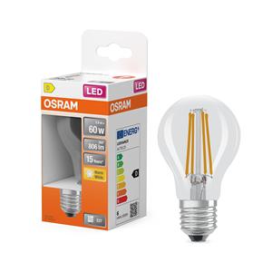 สำหรับ OSRAM A60 LED Retro Clear E27 6W หลอดไฟ 6 แพ็ค - Product Image 1