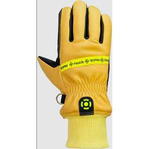 Gants de pompier courts Sabre en cuir pleine fleur avec membrane Porelle pour incendies structurels EN 659 - Product Image 1