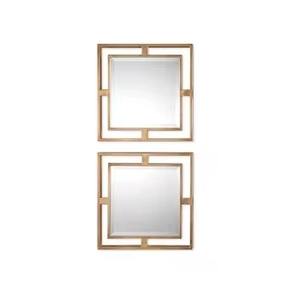 New Design Wall <b>Mirror</b> <b>Gold</b> Plated <b>Frame</b> Latest Design for Home Decoration New Metal Wall <b>Mirror</b> Decorative Usage Item - Product Image 4