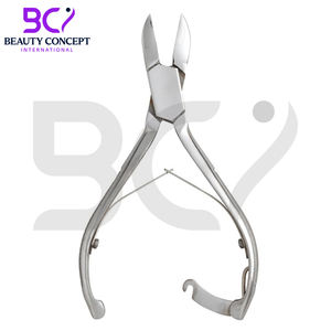 Heavy Duty Podiatry Nippers Trim <b>Thick</b> Or Hard Toenails With Medical Grade High Carbon Stainless Steel Toenail Cutter - Product Image 2