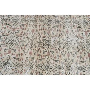 พรมลายวินเทจสไตล์ตุรกี ขนาด 3.6x6.4 ฟุต (110x196 ซม.) สีขาวลายพราง - Product Image 4