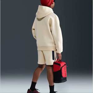 Pull à capuche oversize en coton tricoté, lourd, de luxe, pour l'automne, brodé, écologique, respirant, pour homme - Product Image 2