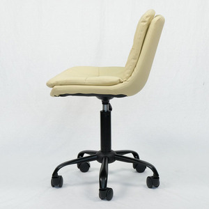 Modern Ergonomic Swivel Office <b>Chair</b> with Simili Leather Seat <b>Pad</b> - Product Image 4