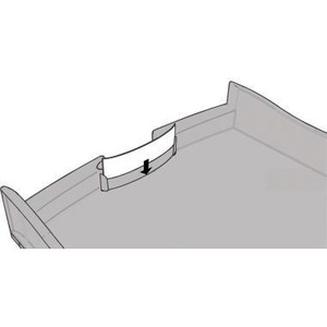 Desktop & <b>Drawer</b> Organizers 4-<b>Drawer</b> Clear Translucent Polystyrene Box (Light Gray Housing Clear Translucent <b>Drawers</b>) - Product Image 4