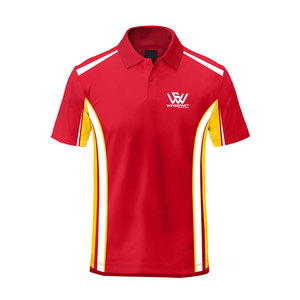 เสื้อโปโลสำหรับแข่งของผู้ชายเสื้อโปโลระบายอากาศได้ดีล่าสุดสำหรับตัดแบบอัตโนมัติทนทาน - Product Image 2