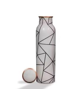 ขวดเครื่องดื่มทองแดงเพื่อสุขภาพทำด้วยมือทนต่อการรั่วซึมเป็นมิตรกับสิ่งแวดล้อม - Product Image 5