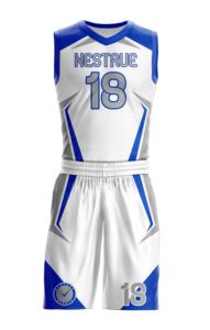 Uniforme de Baloncesto Estampado, Diseño Personalizado por Sublimación, Conjunto de Camiseta y Pantalones Cortos, Transpirable, Ligero, de Secado Rápido, Duradero, Antideslizante, 100% - Product Image 2