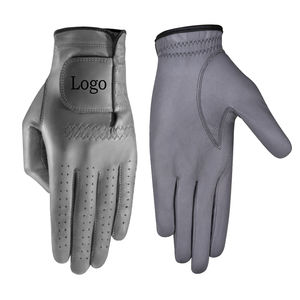 OEM Service Golf gloves 100% Premium Quality Real Cabretta Leather Men Multiple Color Choice Golf Gloves With custom made Logo - Product Image 2