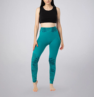 Leggings Elásticos Sexys para Mujer Hechos por OEM, Personalizados con Estampado Completo, Varios Colores, Súper Suaves, con Acabado Cepillado, Impresión 3D