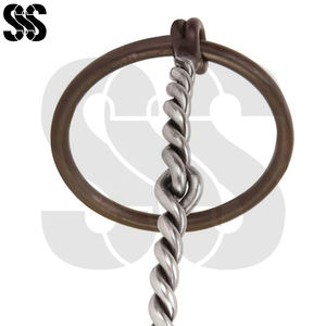 Bocados de Montura de Acero Inoxidable de la Mejor Calidad, Seguros, para Equitación, con Soporte Lateral Estable, Antideslizantes y Duraderos para Caballos - Product Image 4