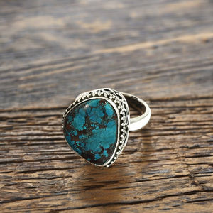 925 Silver <b>Ring</b> Wholesale Jewelry Tibetan Turquoise Women <b>Rings</b> Sterling Silver Gift <b>for</b> Her 925 Jewelry Manufacturer Suppliers - Product Image 4