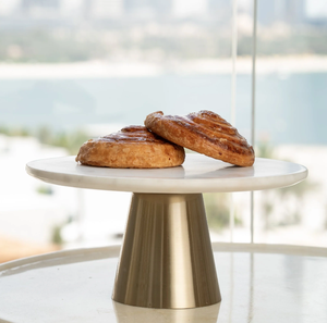 <b>Marble</b> <b>Cake</b> <b>Stand</b> Sustainable Custom Decoration Item For Best Price Wood Base <b>Stand</b> <b>Marble</b> <b>Cake</b> <b>Stand</b> - Product Image 3