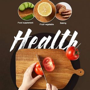 Tabla de Cortar de Madera Resistente para Uso Prolongado en la Cocina, Tabla de Cortar de Madera con Estilo Tradicional de Madera Natural a Bajo Precio - Product Image 6