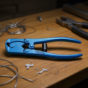 Cortador de Alambre de Acción por Palanca Gedore, Herramienta para Cortar y Dar Forma a Alambres Duros - Product Image 3