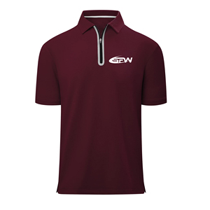ผู้ผลิตขายส่งเสื้อโปโลผู้ชายแบบกำหนดเอง เสื้อโปโลผ้าโพลีเอสเตอร์เรียบง่าย สปอร์ต แคชชวล เสื้อโปโลพิมพ์ลายตามสั่ง - Product Image 1