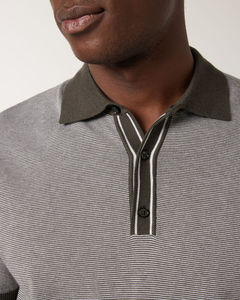 Personalizable hombres Slim Fit para Polo camisa 100% algodón cómodo transpirable tela tres botones tapeta sólido para oficina a granel - Product Image 3