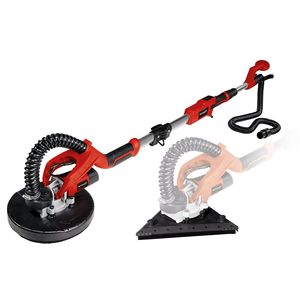 Ponceuse murale 750W 225mm avec papier abrasif interchangeable, poignée télescopique 165cm, électrique portable pour applications industrielles et bricolage, 230V - Product Image 2