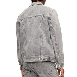 Nouveauté Veste en jean respirante de haute qualité pour hommes 100% coton Style décontracté pour le printemps et l'extérieur - Product Image 2