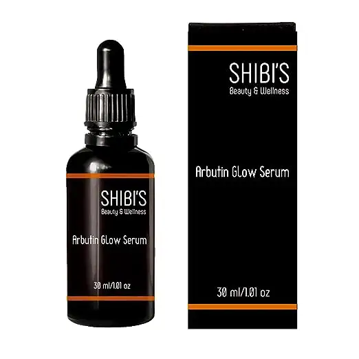 Shibi's Arbutin Glow Serum 30ml Vitamina C Alpha Arbutin Vitamina E Hidratante Colágeno Rejuvenecedor y Reafirmante Piel Antienvejecimiento