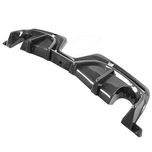 Difusor de parachoques trasero de estilo de aspecto de fibra de carbono para 2020-2023 Toyota GR Supra A90 - Product Image 4