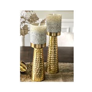 เชิงเทียนโลหะทำด้วยมือดีไซน์แบบชนบทเหมาะสำหรับเป็นของขวัญงานแต่งงานวันครบรอบและการตกแต่งภายในบ้านอย่างหรูหรา - Product Image 1