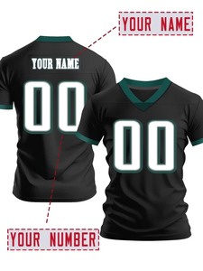 เสื้อฟุตบอลอเมริกันแบบกำหนดเองเสื้อฟุตบอลสีม่วงสำหรับผู้ชายผู้หญิงเยาวชนเด็กพิมพ์ชื่อทีมของขวัญตามสั่ง - Product Image 5