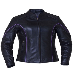 WEARS WORLD Veste en cuir de moto vintage pour homme en véritable peau d'agneau, coupe européenne - Imperméable et coupe-vent - Product Image 6