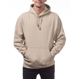 Venta al por mayor de ropa personalizada con capucha para hombre de manga regular pulóver recortado liso sudaderas con capucha de alta calidad ropa de calle - Product Image 1
