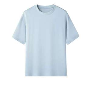 Camiseta de Hombre 100% Algodón Pima 240G, OEM ODM, con Logotipo Personalizado, Hombros Caídos, Estampado Gráfico, Manga Corta, Básica, Tejida - Product Image 1