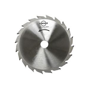 Lame de scie circulaire en carbure EDESSO de qualité industrielle et DIY, à dents diamantées et en acier TCT, pour la découpe du bois et du métal, soudée haute fréquence - Product Image 2