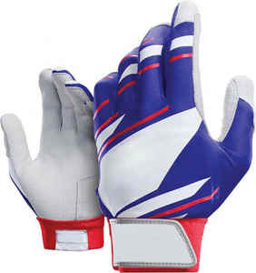 Gants de frappeur de baseball en cuir personnalisés, confortables et professionnels pour adultes, pour le softball en extérieur (vente en gros) - Product Image 1