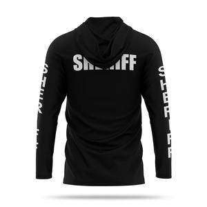 Lightweight Comfortable SHERIFF Men's Performance <b>Hoodies</b> <b>Summer</b> Athletic Fishing Shirts <b>Thin</b> Stretchy Long Sleeve for Outdoor - Product Image 2