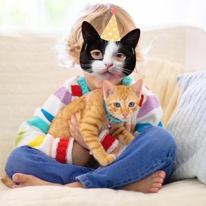 12 piezas gato favores <span class=keywords><strong>gatito</strong></span> fiesta <span class=keywords><strong>gatito</strong></span> cumpleaños máscaras Facial gato cumpleaños fiesta decoración máscaras gato tema Fiesta suministros - Product Image 6