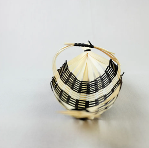 Plateau de service en bambou naturel-Assiette plate tissée à la main pour sushis, collations et usage quotidien - Product Image 5