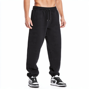 Pantalon de survêtement en molleton 400 GSM pour homme, vêtements de sport, pantalon de pyjama, garçons, taille haute avec cordon de serrage, pantalon de survêtement pour l'entraînement - Product Image 5