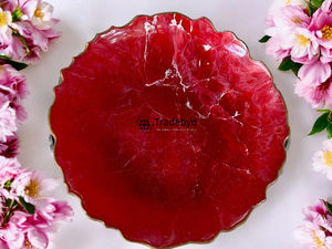 Bandeja de Resina Contemporánea, Elegante Vajilla para Servir, Decoración del Hogar y Regalos Especiales Tradebyd - Product Image 3