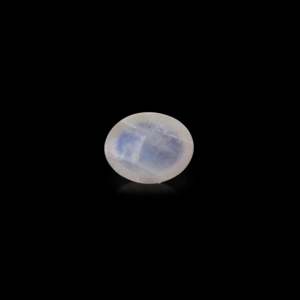 บลูมูนสโตน-6.35 กะรัต มูนสโตนธรรมชาติคุณภาพสูงสีรุ้ง รูปทรงสี่เหลี่ยมและวงรี ปรับขนาดได้ ด้านหลังแบน - Product Image 2