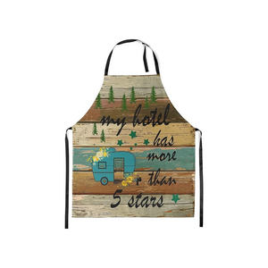 Wholesale Price Pure Cotton Customized Logo <b>Chef</b> Cooking <b>Apron</b> for Cafe Restaurant Kitchen - Product Image 4