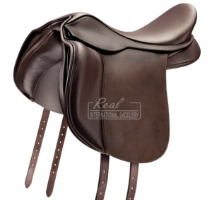 Sillín de Carreras de Caballos Inglés profesional hecho a mano de cuero Premium ultraligero para velocidad marca personalizada disponible - Product Image 1