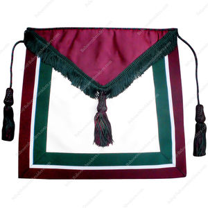 DELANTAL DE MIEMBROS DE LA REAL ORDEN DE ESCOCIA MASÓNICA-DELANTAL DE MASÓN-DELANTAL DE CONSTITUCIÓN INGLESA - Product Image 1