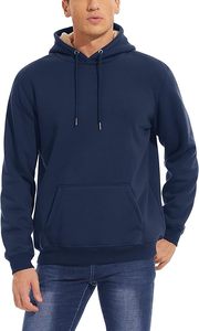 Sudadera con capucha de invierno para hombre de algodón OEM 100%, ropa de sublimación personalizada a la moda, patrón sólido hecho en Pakistán - Product Image 5