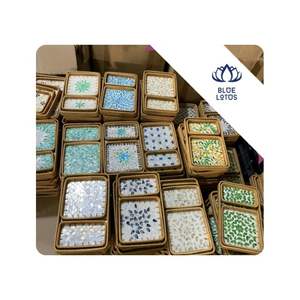 Bandeja de Ratán Más Vendida con Incrustaciones de Perlas, para Servir y Decorar Mesas, para Exportación, Pedidos de Compradores en Vietnam - Product Image 1