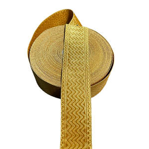 Fil de cérémonie en mylar doré de haute qualité, design professionnel, tresse de 25 mm, fil de cérémonie en bullion - Product Image 2